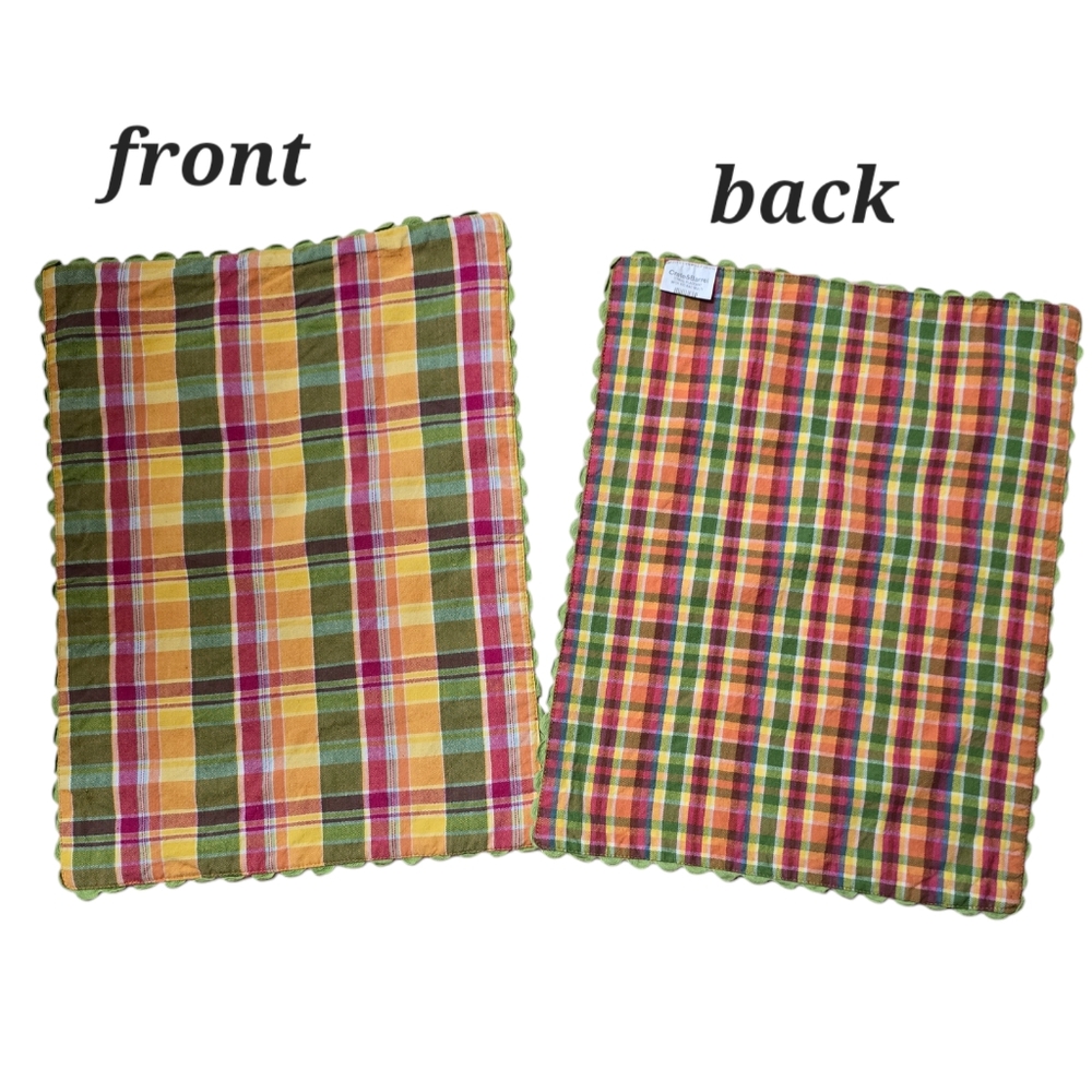 Crate & Barrel Citrus Placemats (set of 4)